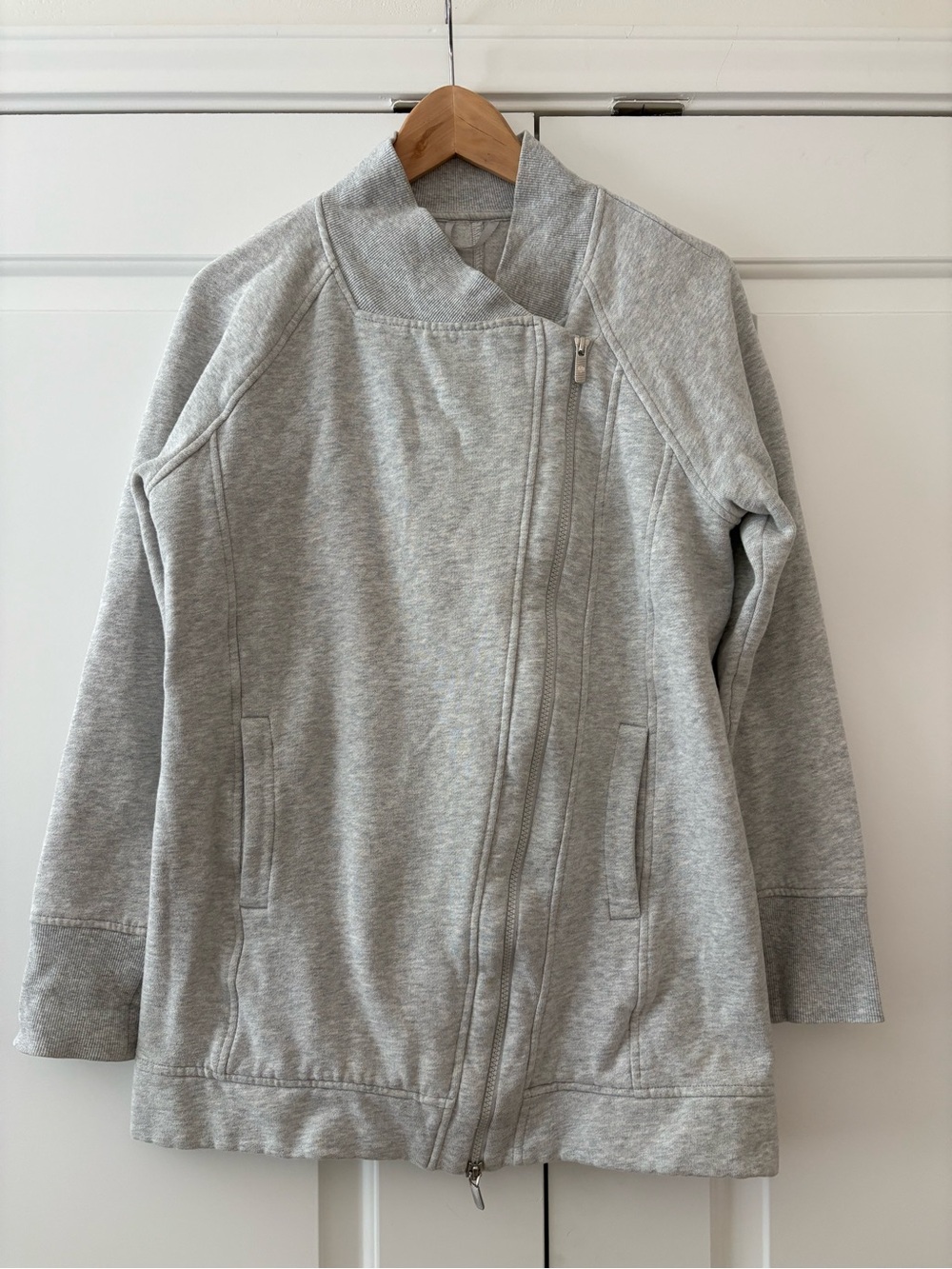 Lululemon Asymmetrical Zip-Up Sweater Jacket